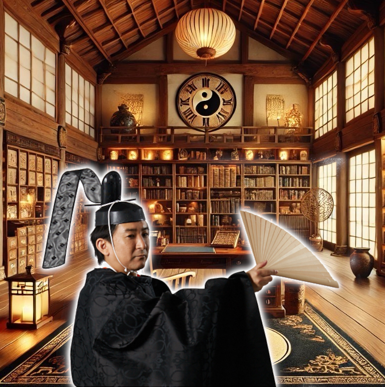 陰陽師の部屋の画像